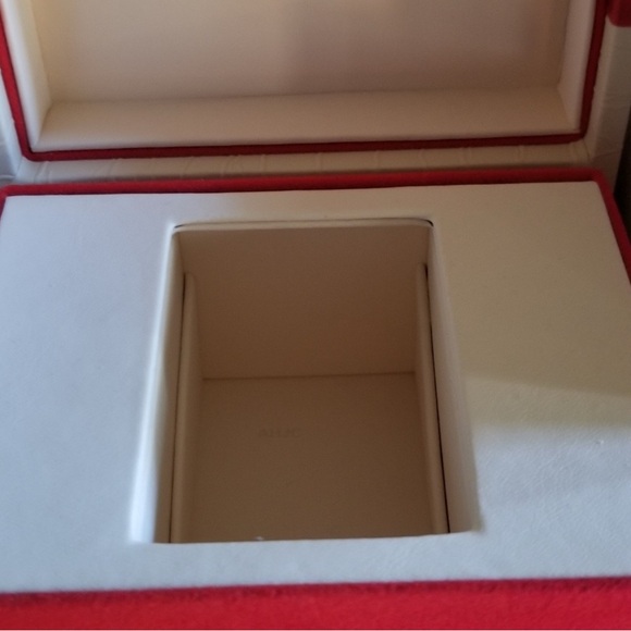 Omega watch box with ribbon - Picture 4 of 6